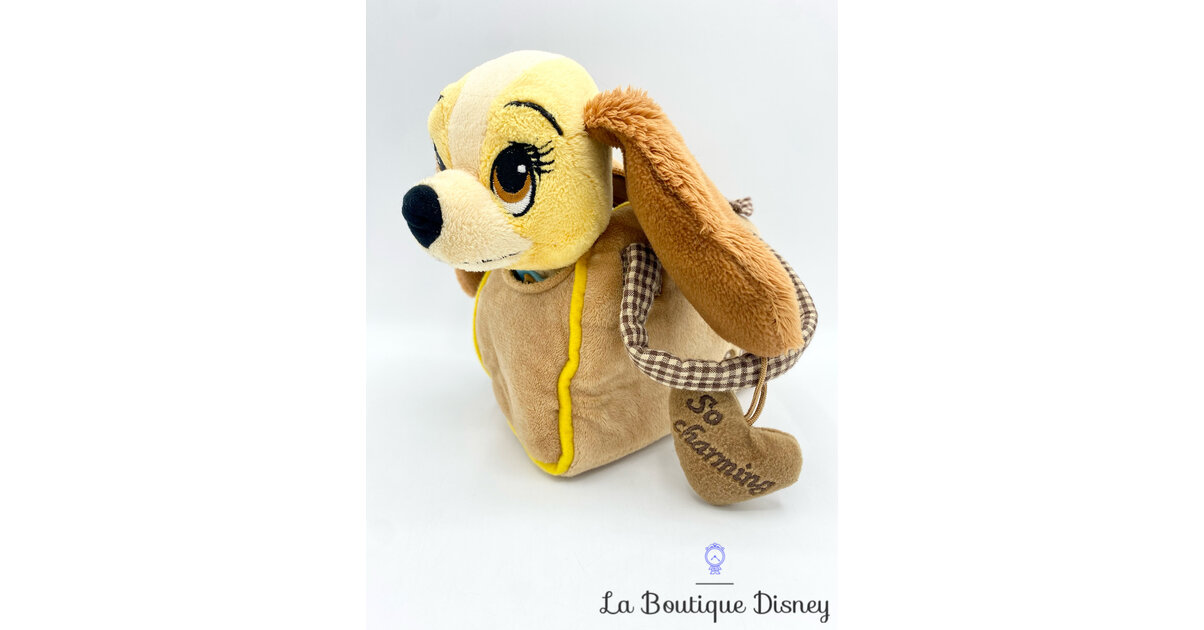 Peluche Lady So Charming La belle et le clochard Disneyland Paris